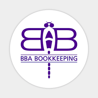 BBA Logo Purple Magnet